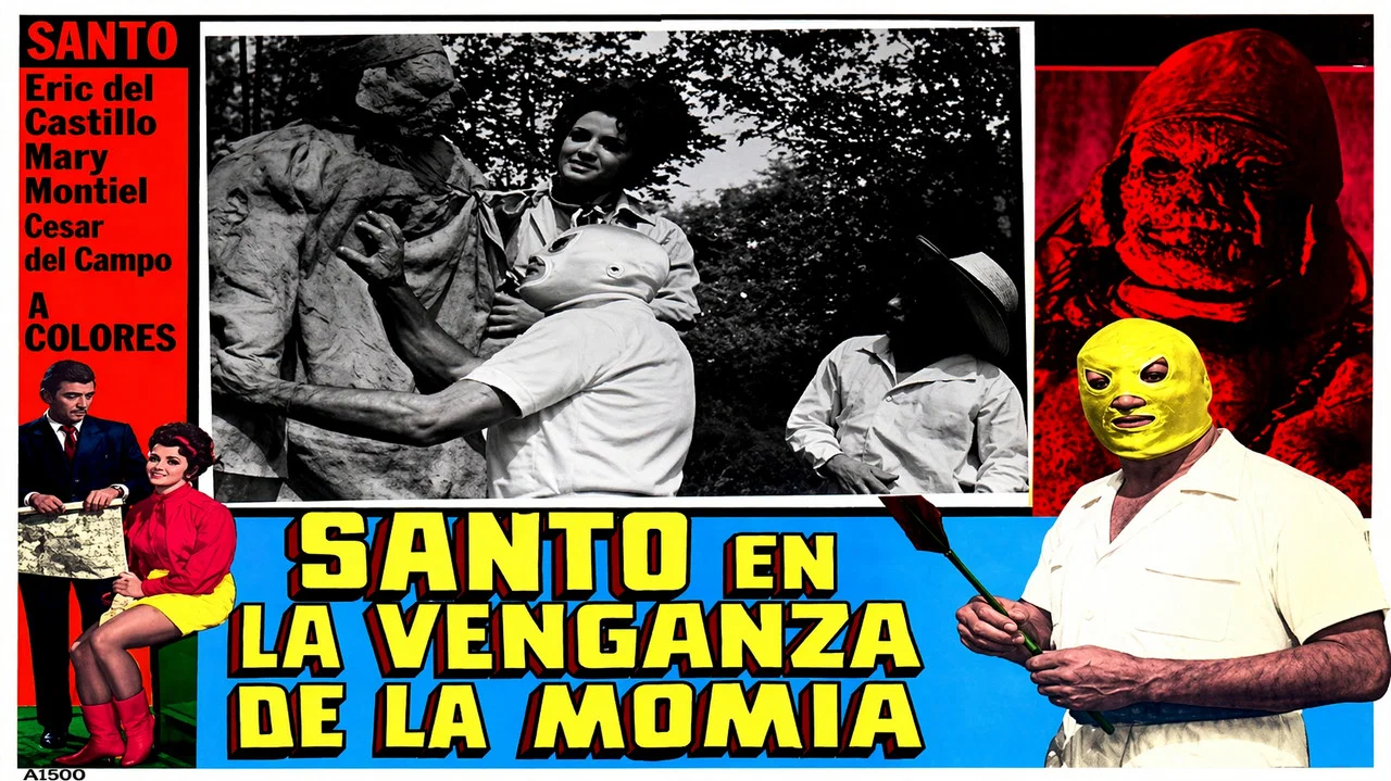 Santo en la venganza de la momia - 剧照