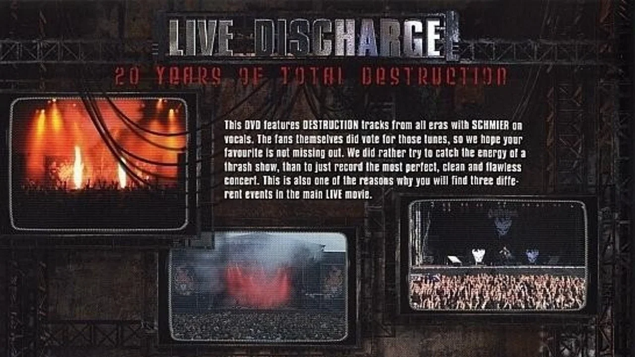 Destruction &lrm;&ndash; Live Discharge - 剧照