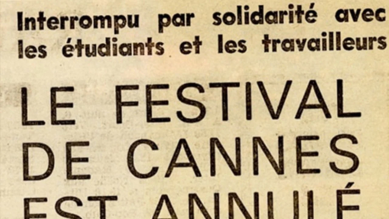 Cannes 1968, r&eacute;volution au palais - 剧照