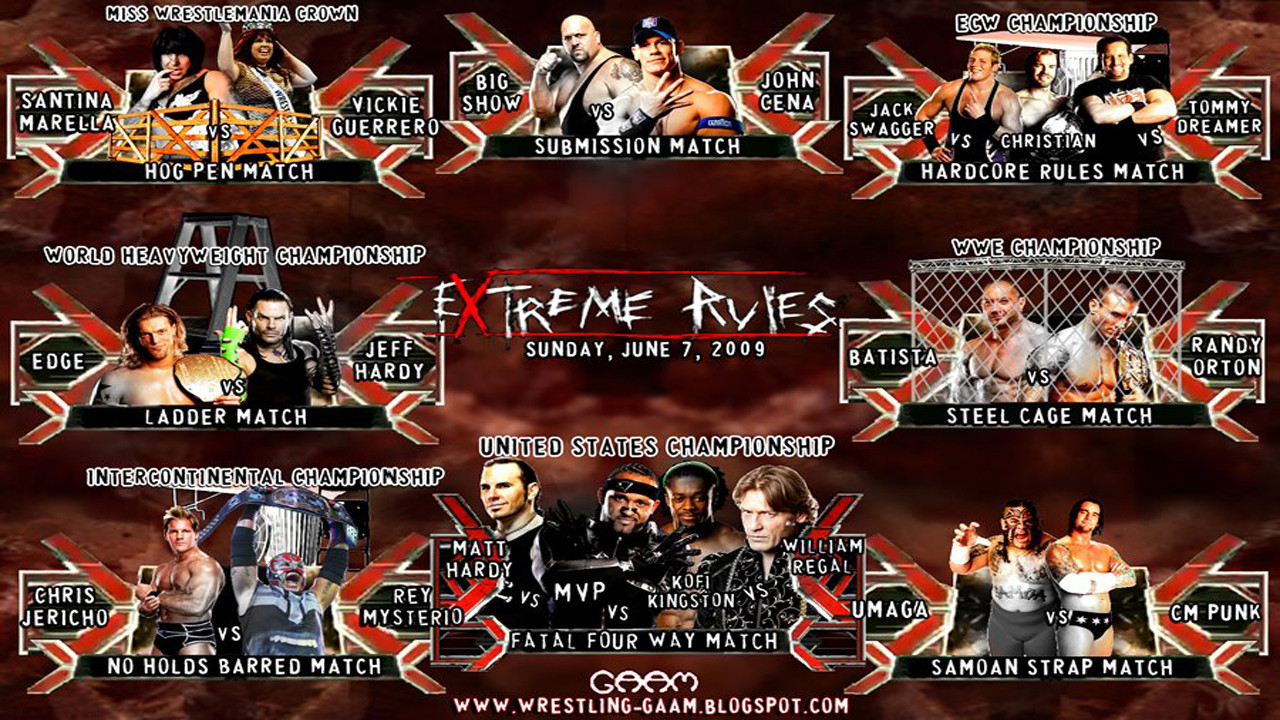 WWE Extreme Rules 2009 - 剧照