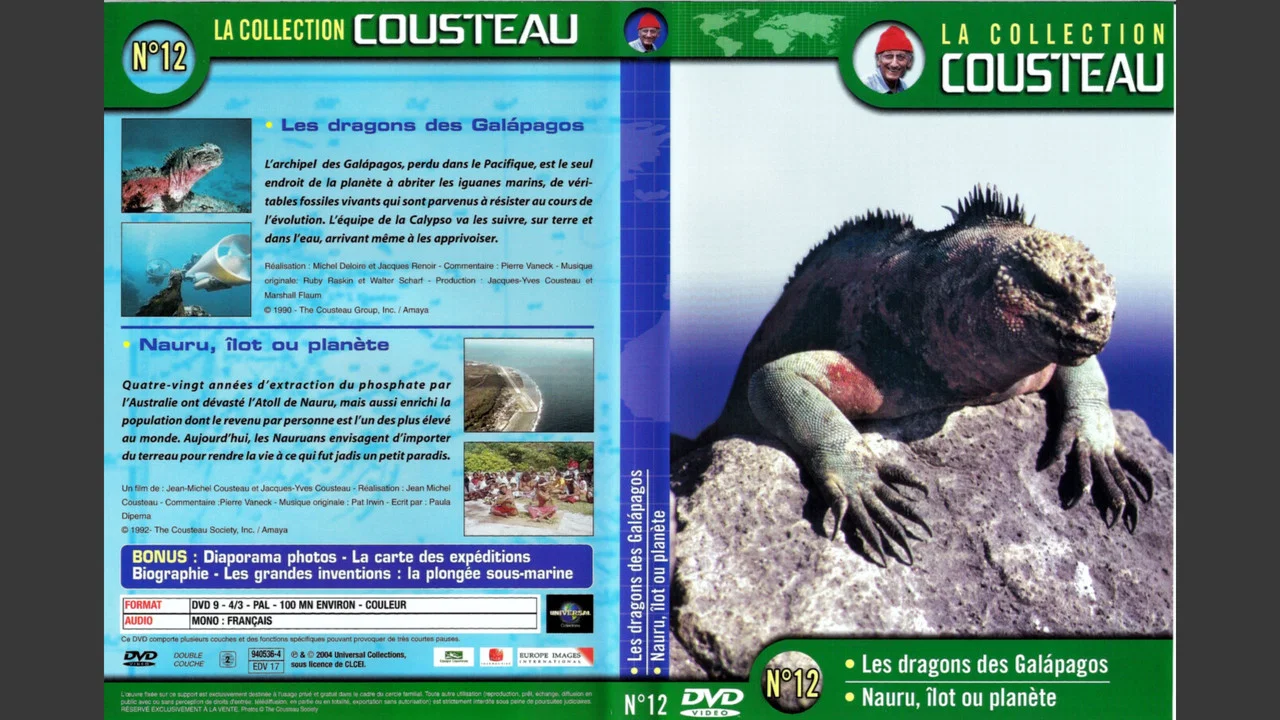 La collection Cousteau N&deg;12 | Les Dragons des Gal&aacute;pagos | Nauru, &icirc;lot ou plan&egrave;te - 剧照