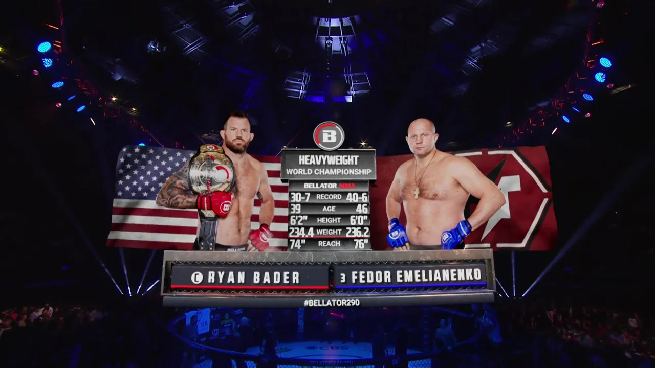 Bellator 290: Bader vs. Fedor 2 - 剧照