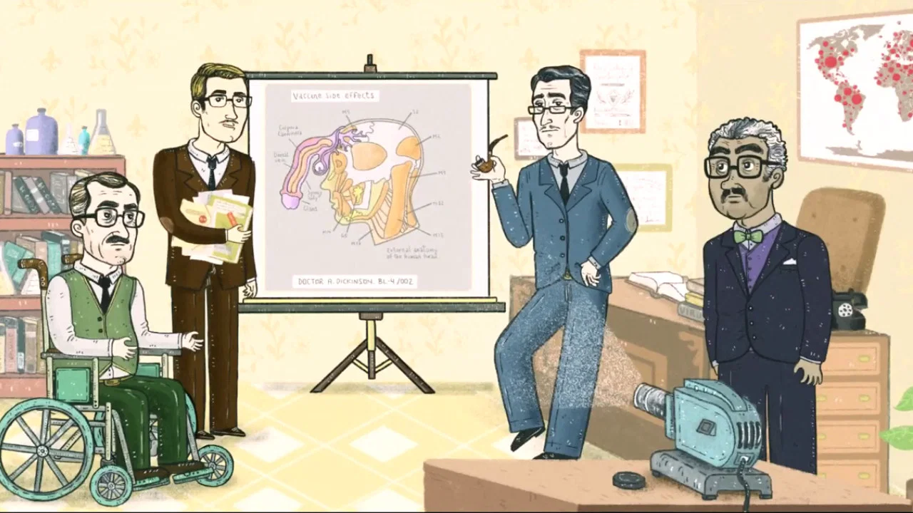 La incre&iacute;ble vacuna del doctor Dickinson - 剧照