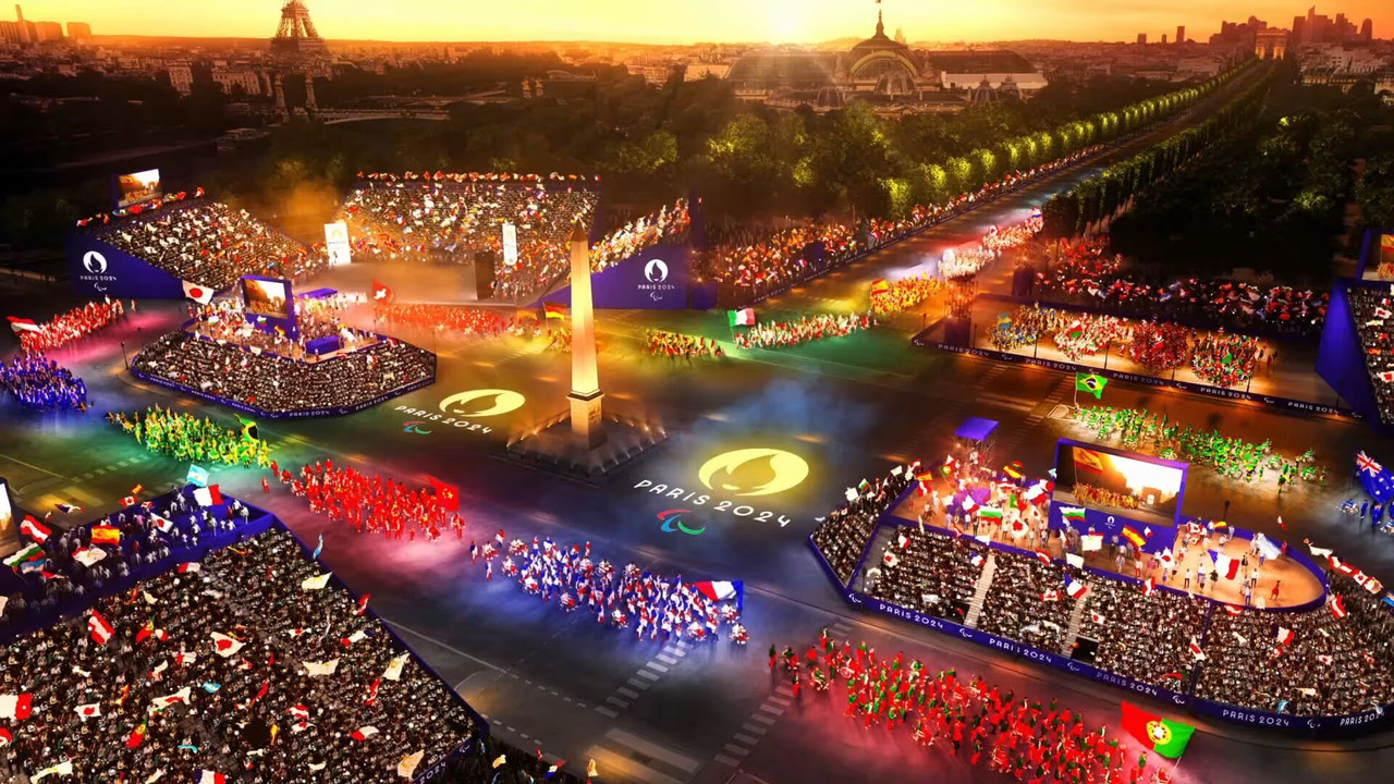 C&eacute;r&eacute;monie d'ouverture des Jeux Paralympiques de Paris 2024 - 剧照
