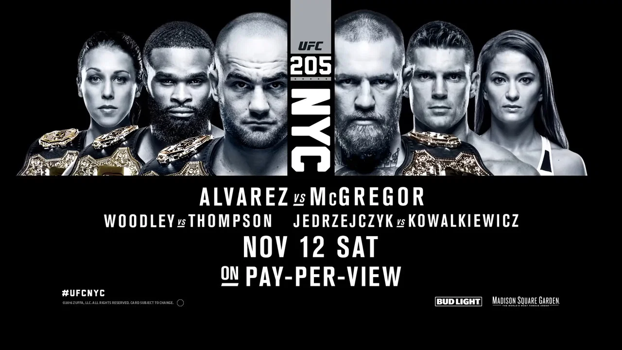 UFC 205: Alvarez vs. McGregor - 剧照