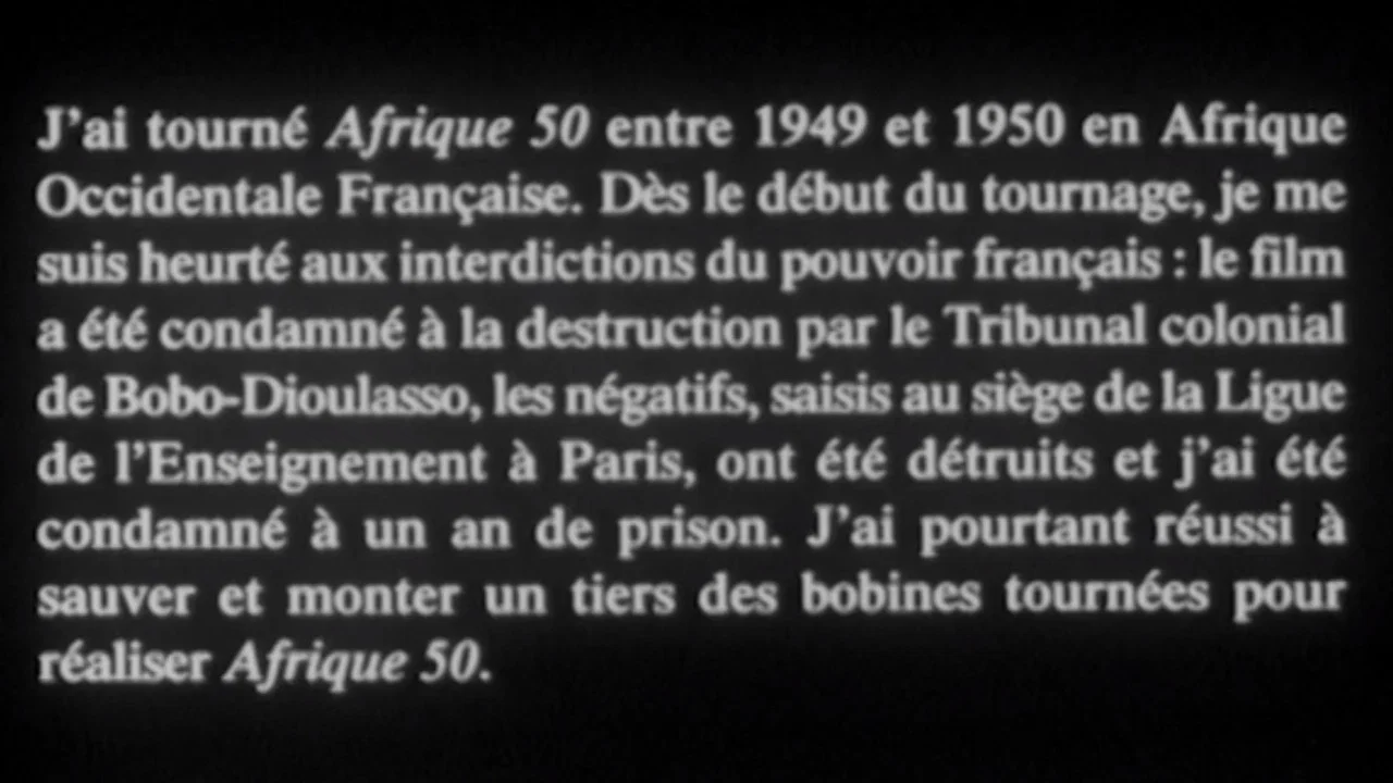 Afrique 50 - 剧照
