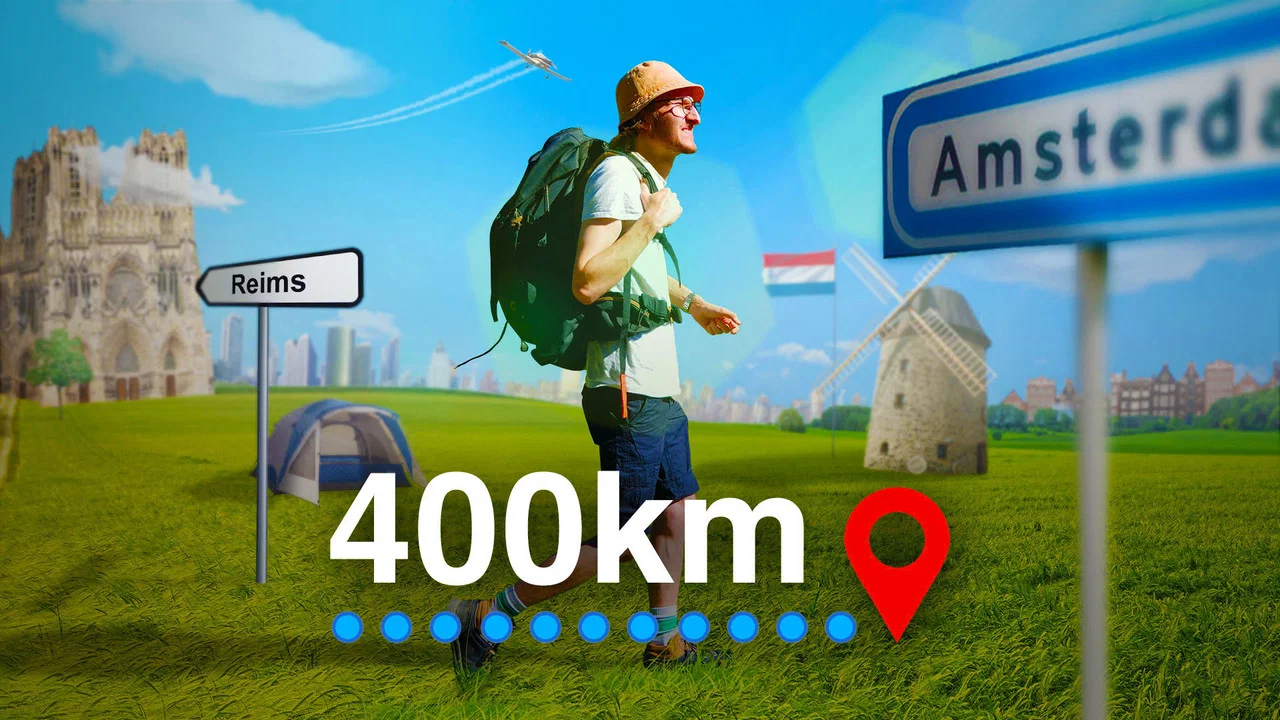 400km &agrave; pied jusqu'&agrave; Amsterdam (le plus gros d&eacute;fi de ma vie) - 剧照