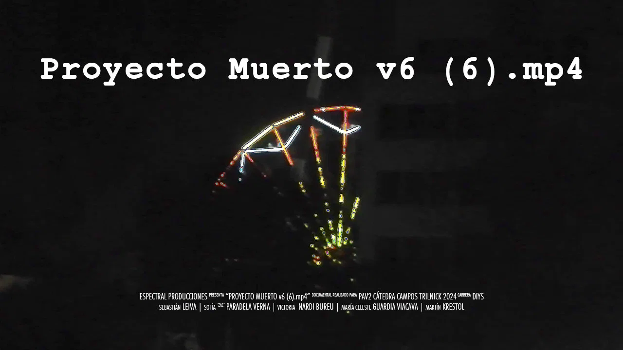 Proyecto muerto v6 (6).mp4 - 剧照
