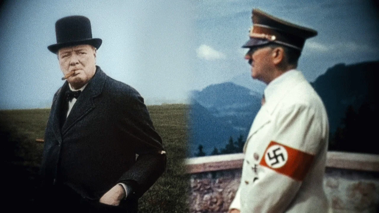Hitler et Churchill : le combat de l'aigle et du lion - 剧照