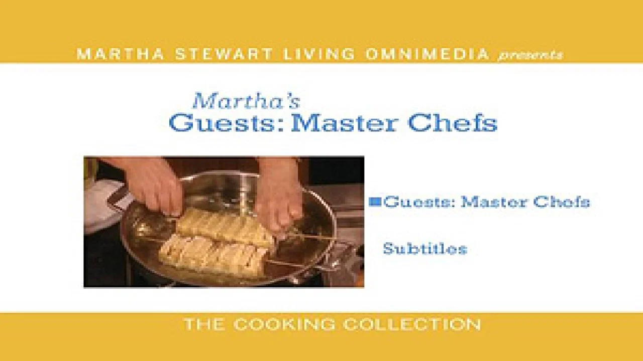 Martha's Guests: Master Chefs - 剧照