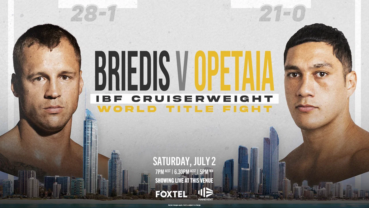 Mairis Briedis vs. Jai Opetaia - 剧照