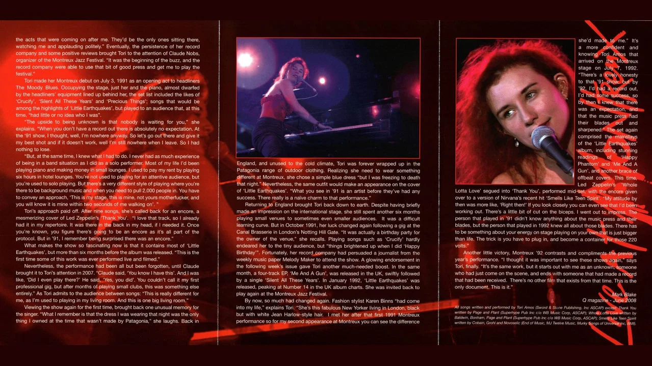 Tori Amos: Live at Montreux 1991/1992 - 剧照
