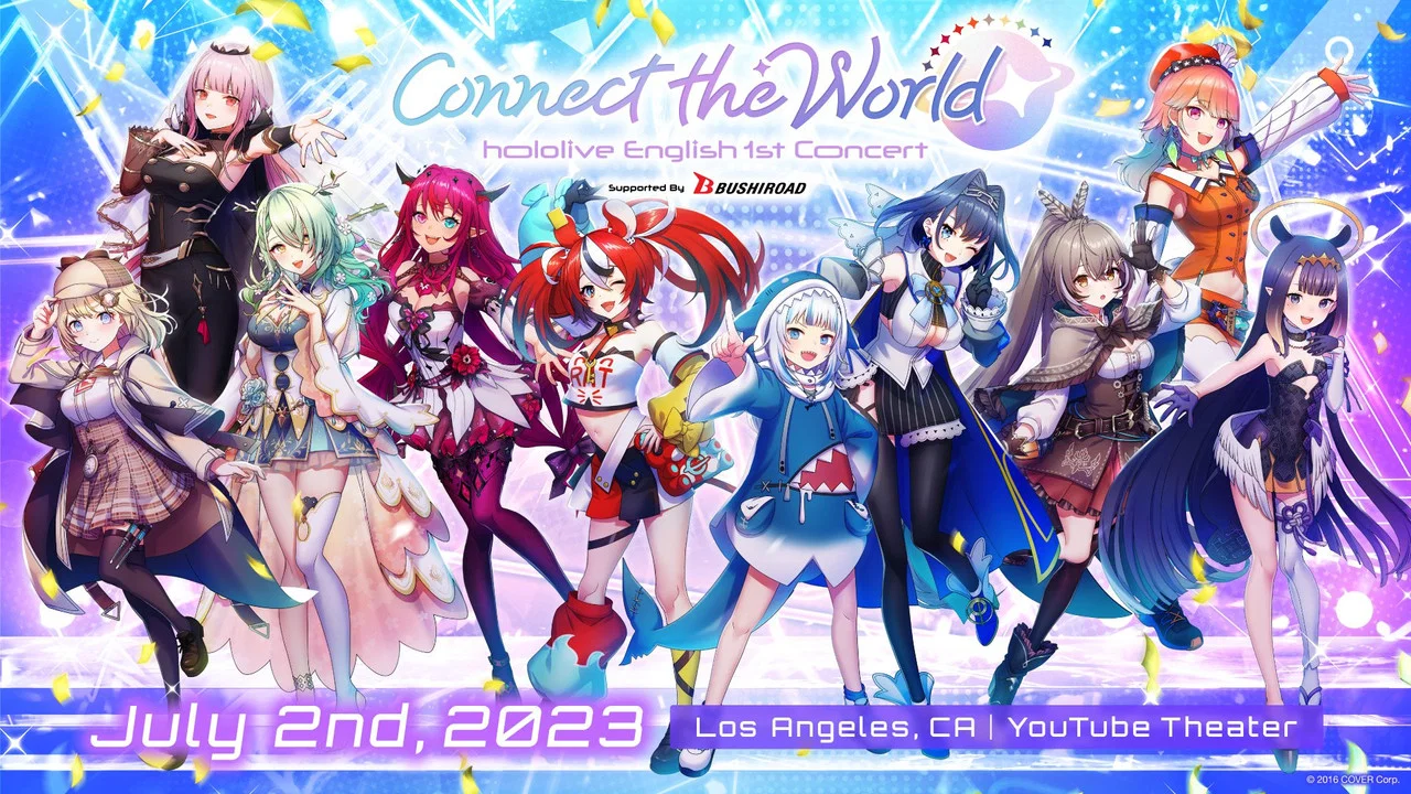 hololive English 1st Concert - Connect the World - 剧照