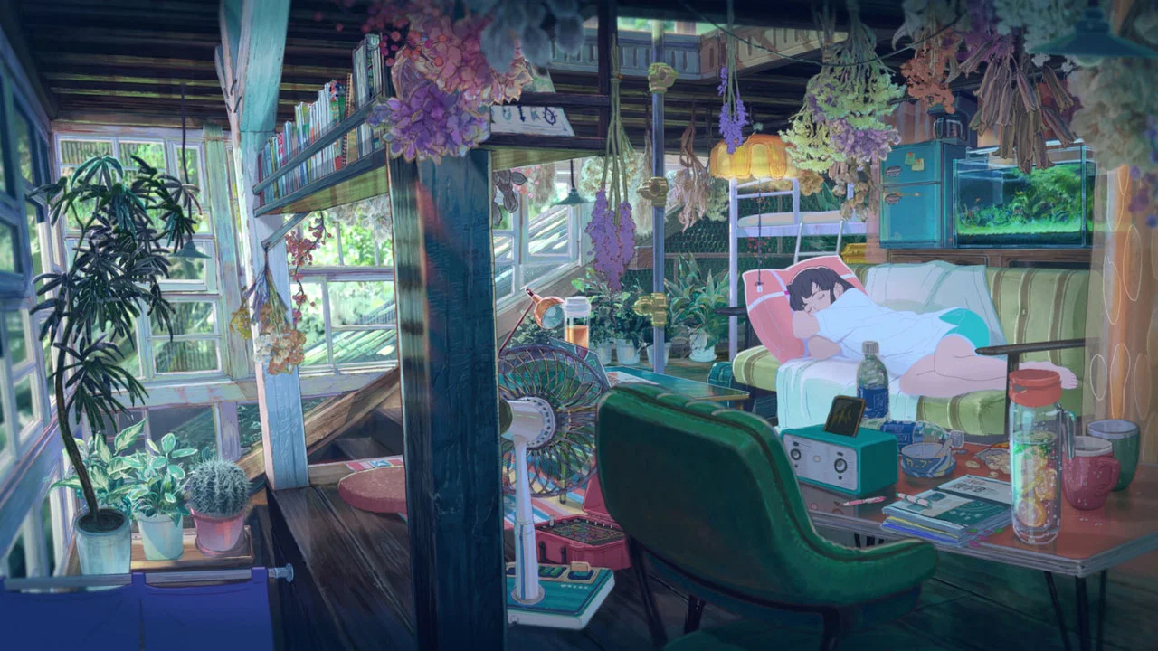 花绿青绽放之日 - 剧照