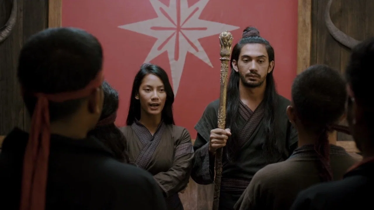 金色手杖战士 - 剧照