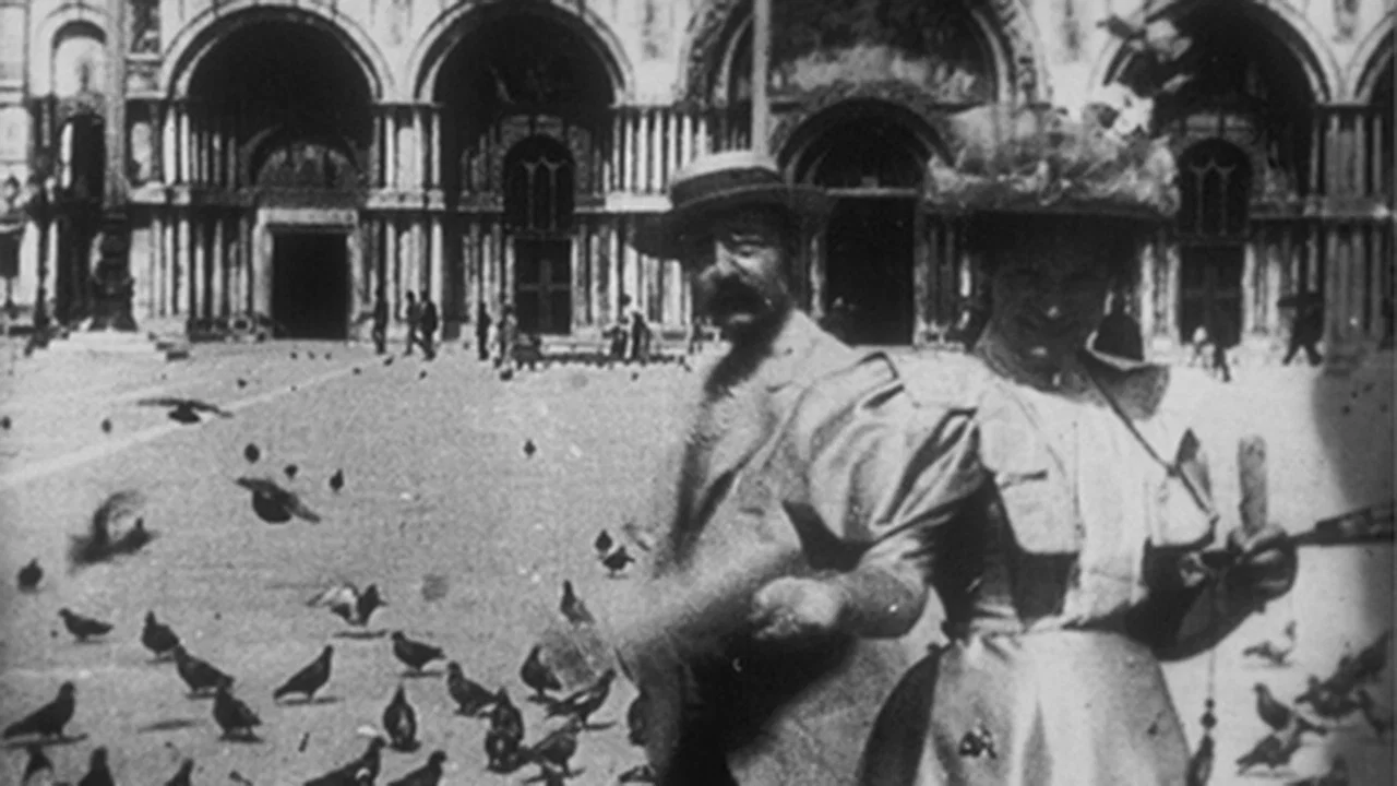 Pigeons sur la place Saint-Marc - 剧照