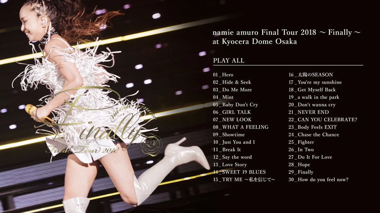 安室奈美惠 Final Tour 2018 - Finally (京瓷巨蛋大阪公演) - 剧照