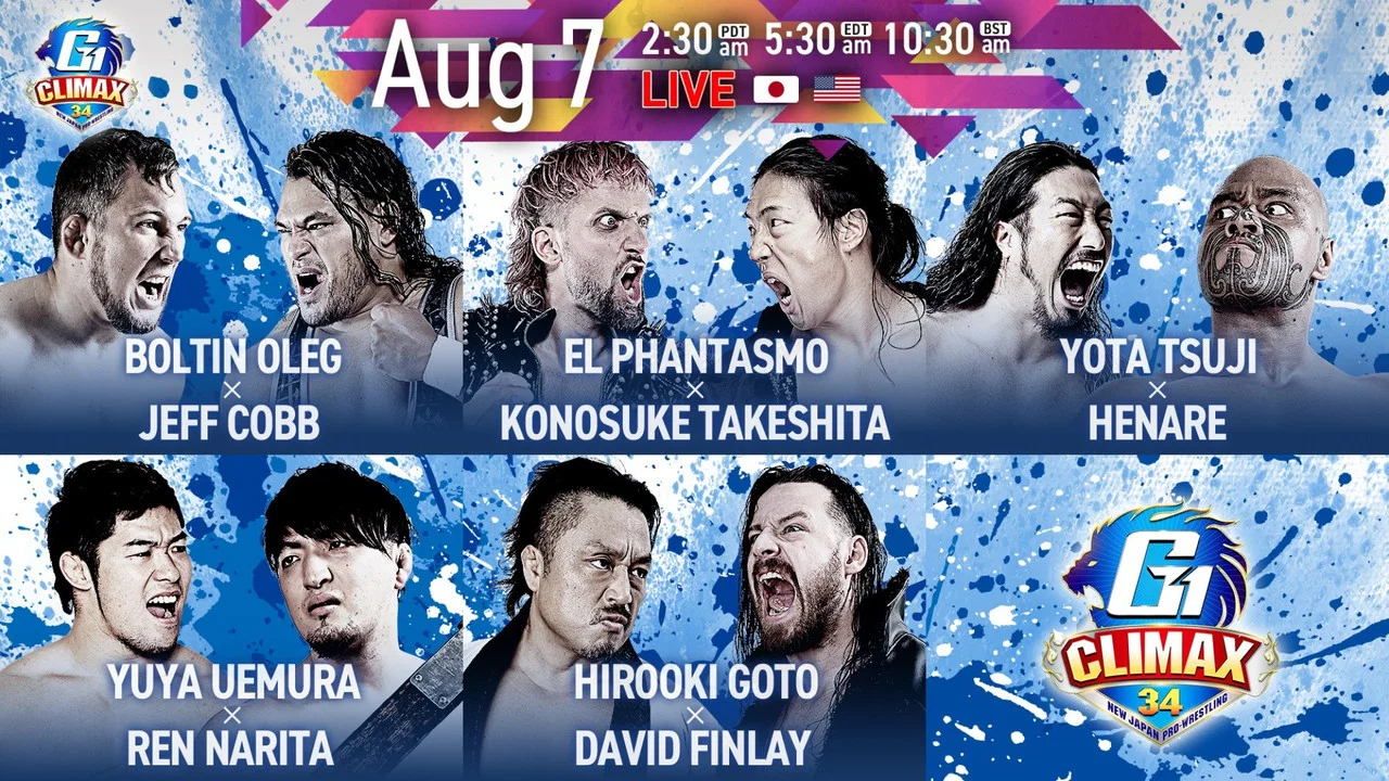 NJPW G1 Climax 34: Day 12 - 剧照