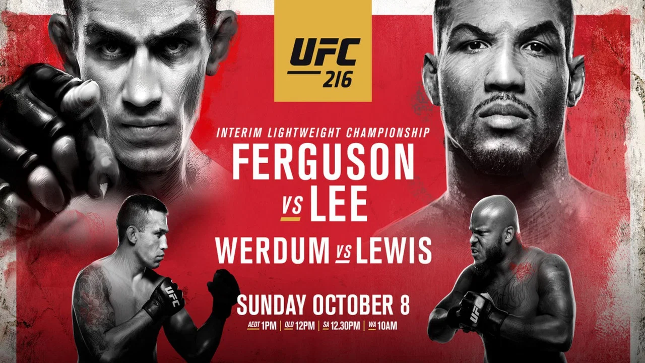 UFC 216: Ferguson vs. Lee - 剧照