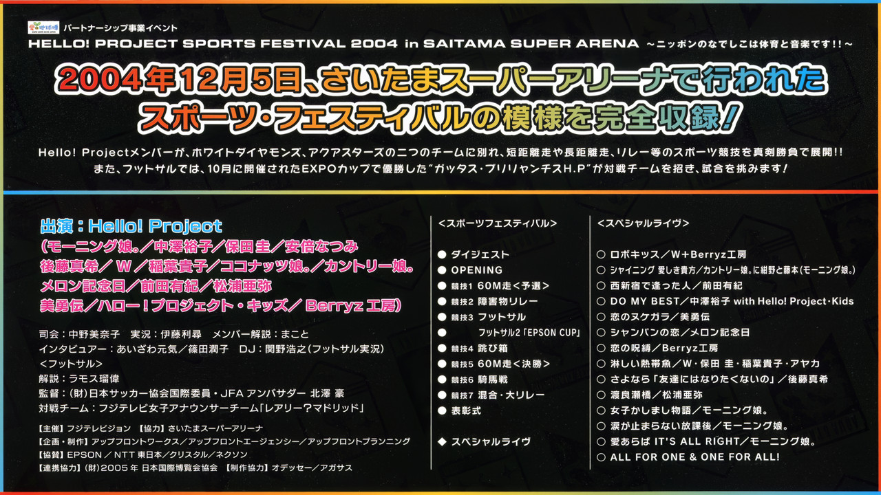 Hello! Project Sports Festival 2004 - 剧照