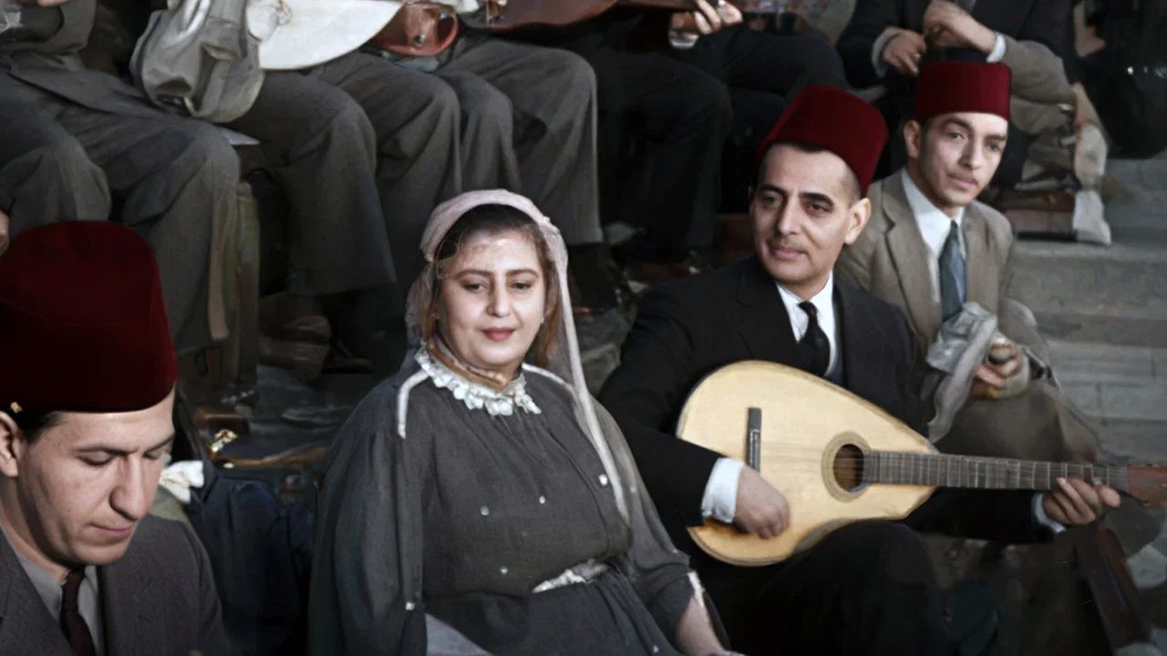 العنقة - 剧照