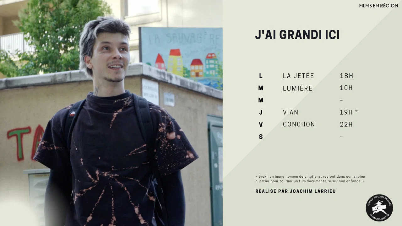 J'ai grandi ici - 剧照