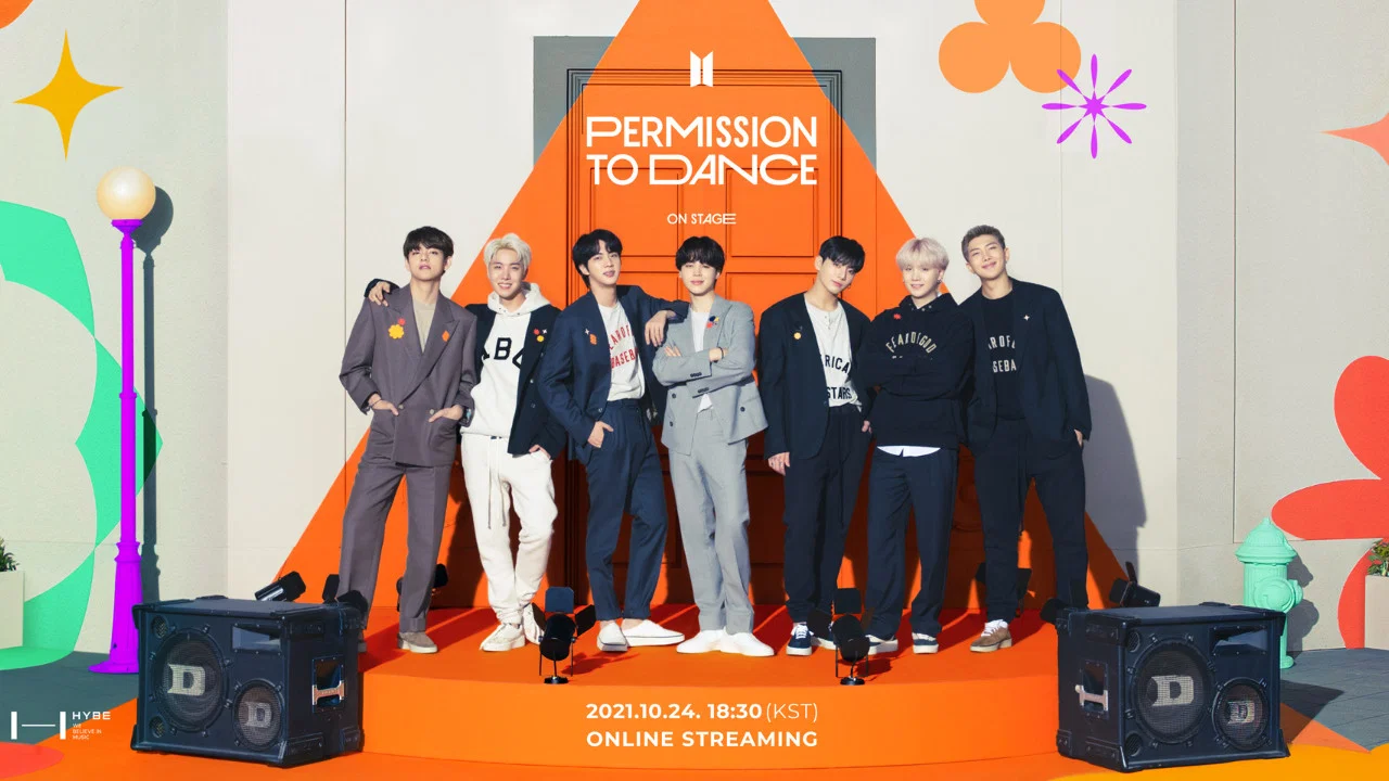 BTS Permission to Dance On Stage - 剧照