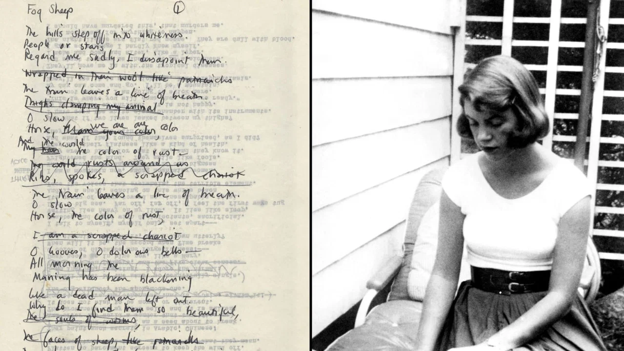 Sylvia Plath reading poems from Ariel - 剧照