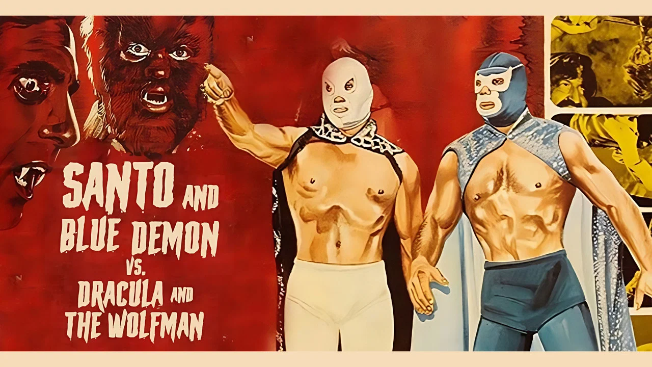 Santo y Blue Demon vs Dracula y el Hombre Lobo - 剧照
