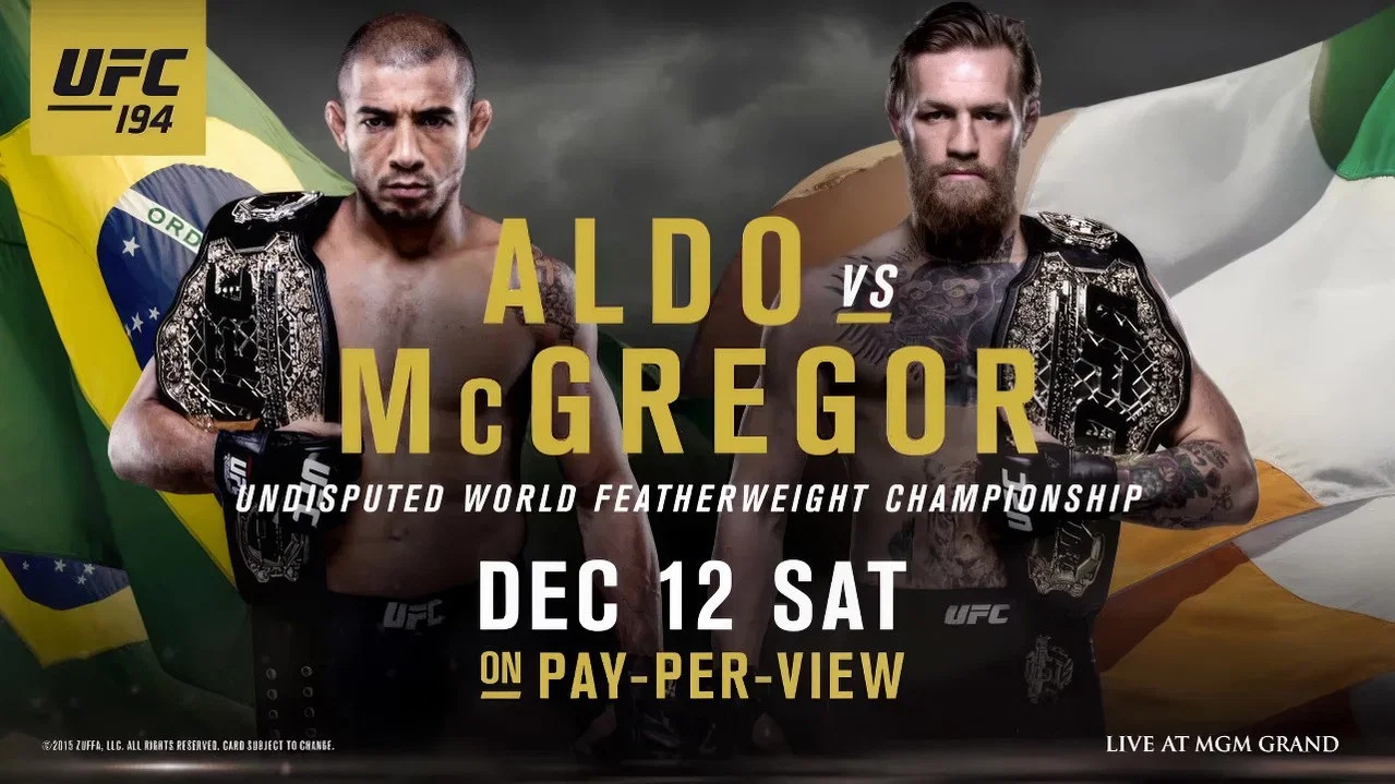 UFC 194: Aldo vs. McGregor - 剧照