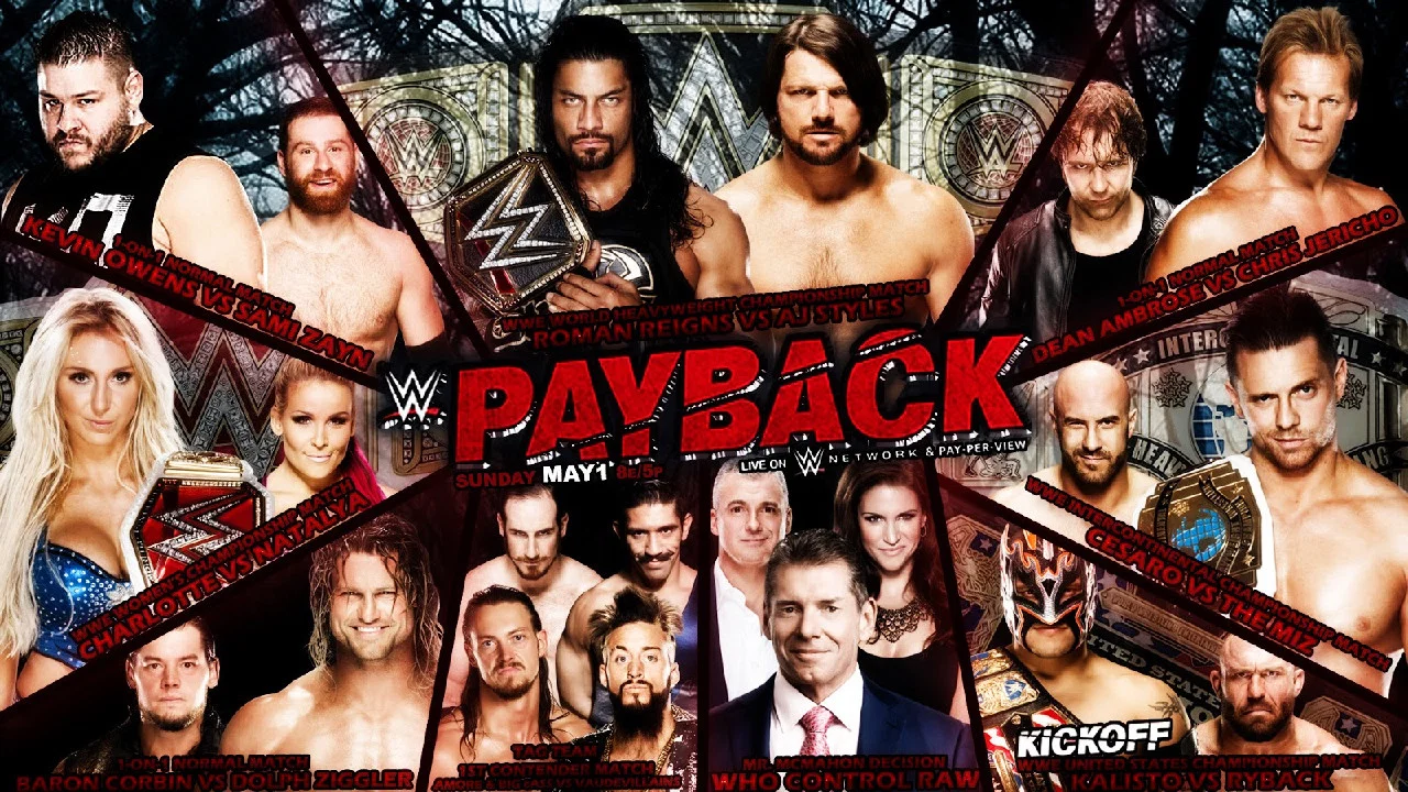 WWE Payback 2016 - 剧照