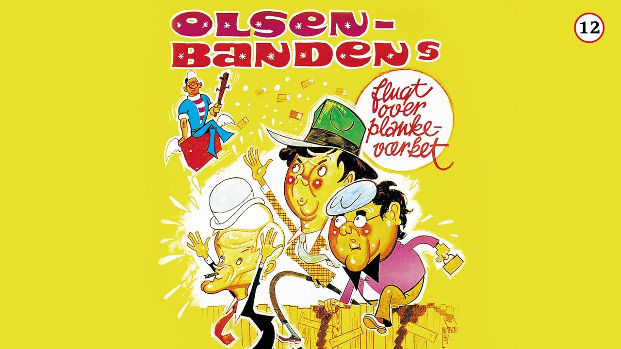 Olsen-bandens flugt over plankev&aelig;rket - 剧照