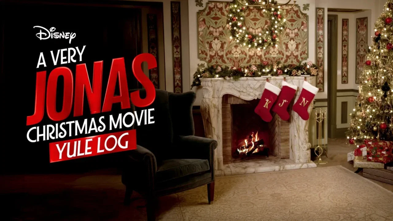 A Very Jonas Christmas Movie Yule Log - 剧照