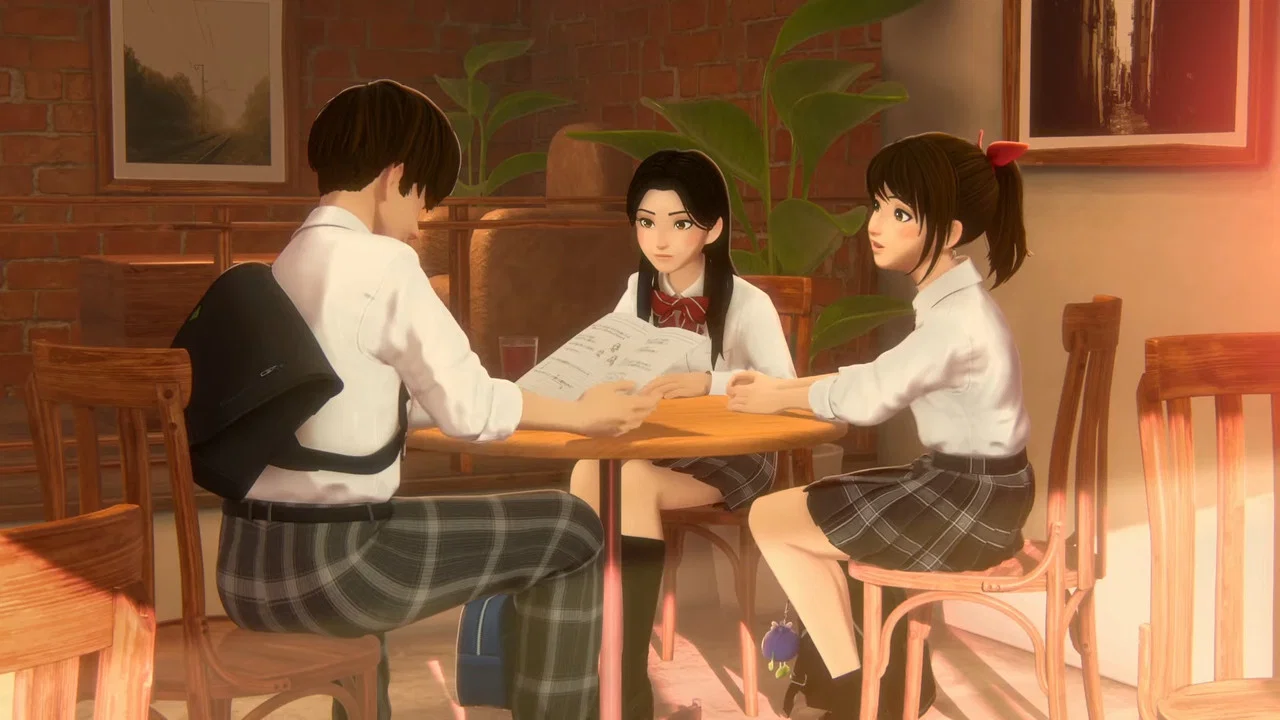 女子高生と魔法のノート - 剧照