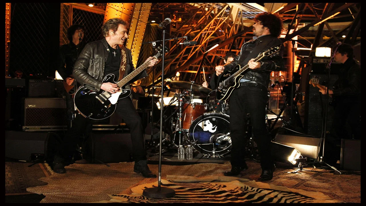 Johnny Hallyday - Live &agrave; la Tour Eiffel - 剧照
