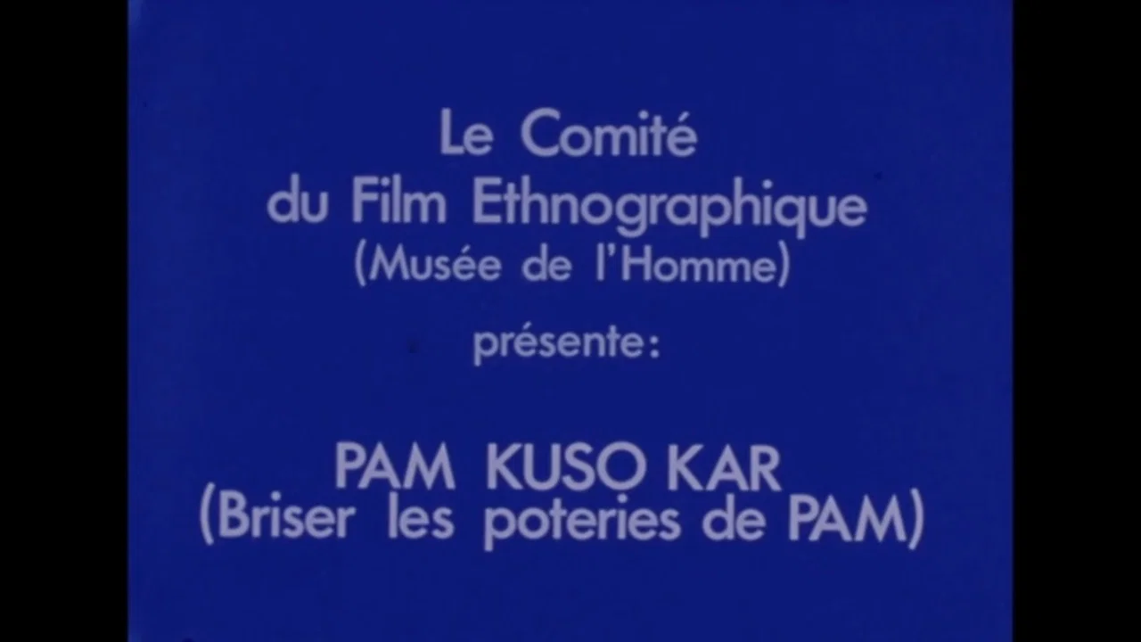 Pam Kuso Kar  (Briser les poteries de Pam) - 剧照