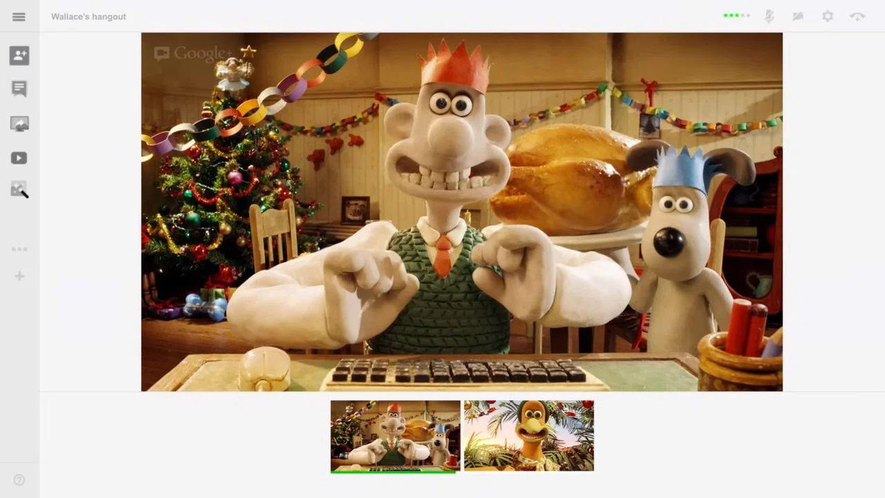 Wallace & Gromit x Google Hangout | A Video Call with Aardman Friends! - 剧照