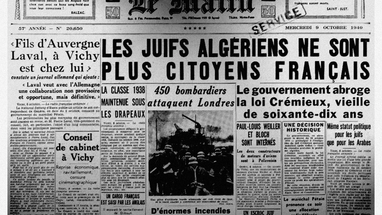 L'Alg&eacute;rie sous Vichy - 剧照