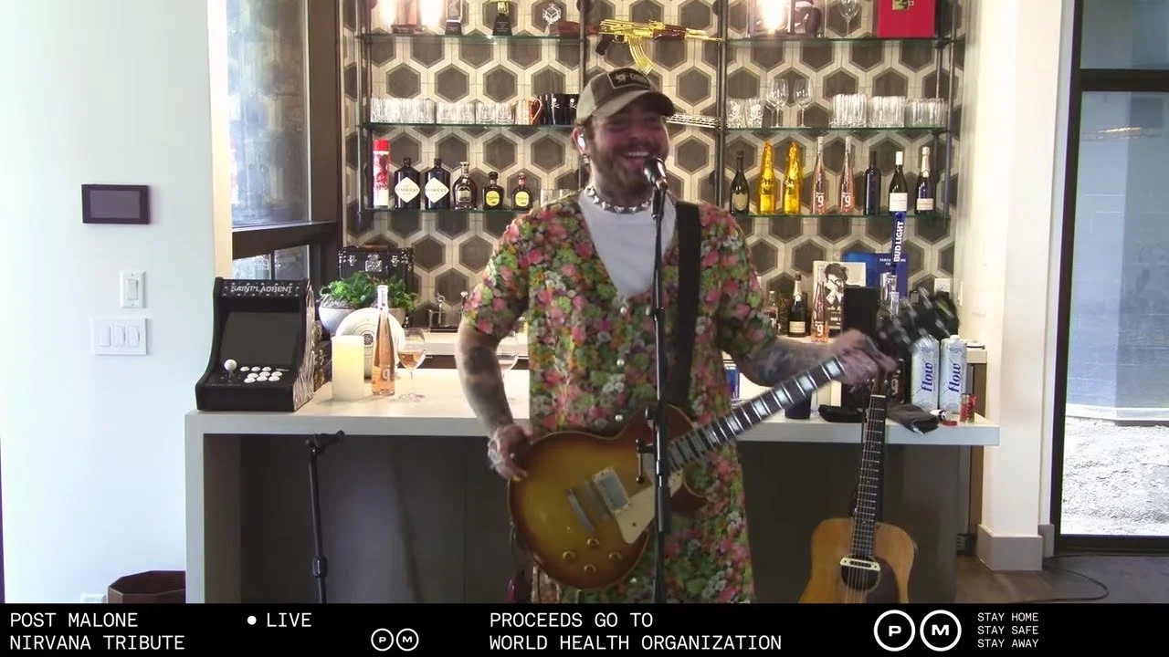 Post Malone Nirvana Tribute Livestream - 剧照