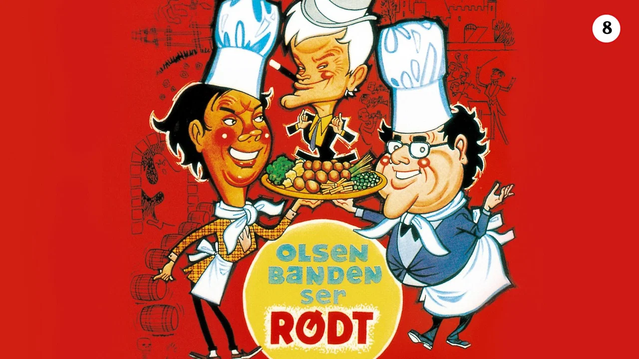 Olsen-banden ser r&oslash;dt - 剧照
