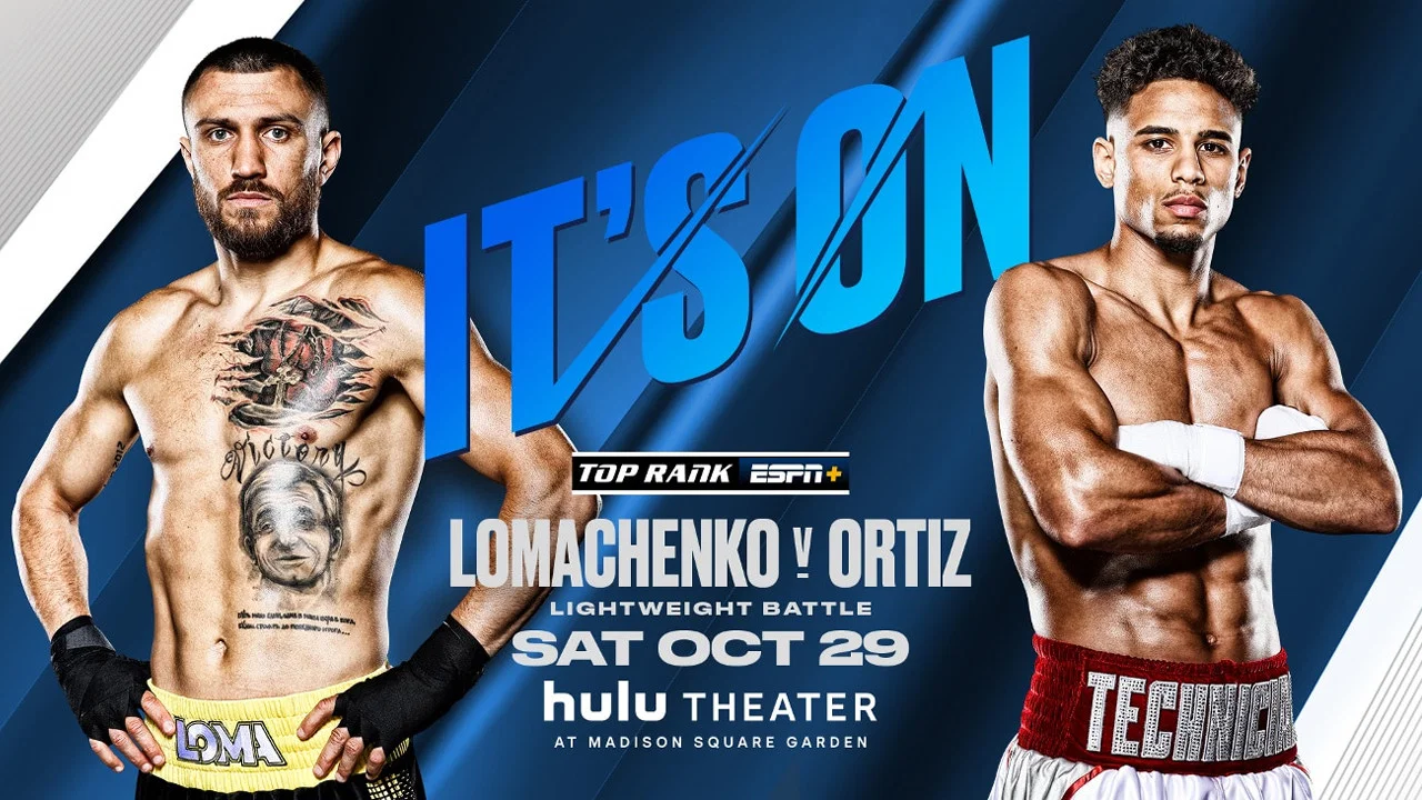 Vasyl Lomachenko vs. Jamaine Ortiz - 剧照