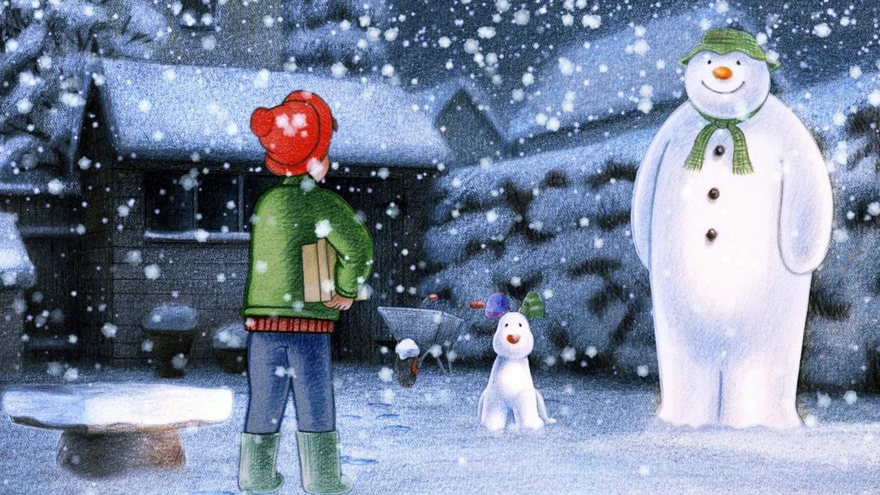 雪人与雪犬 - 剧照