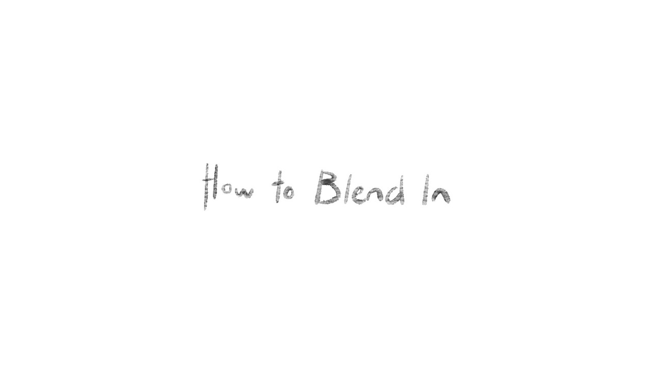 How to Blend In - 剧照
