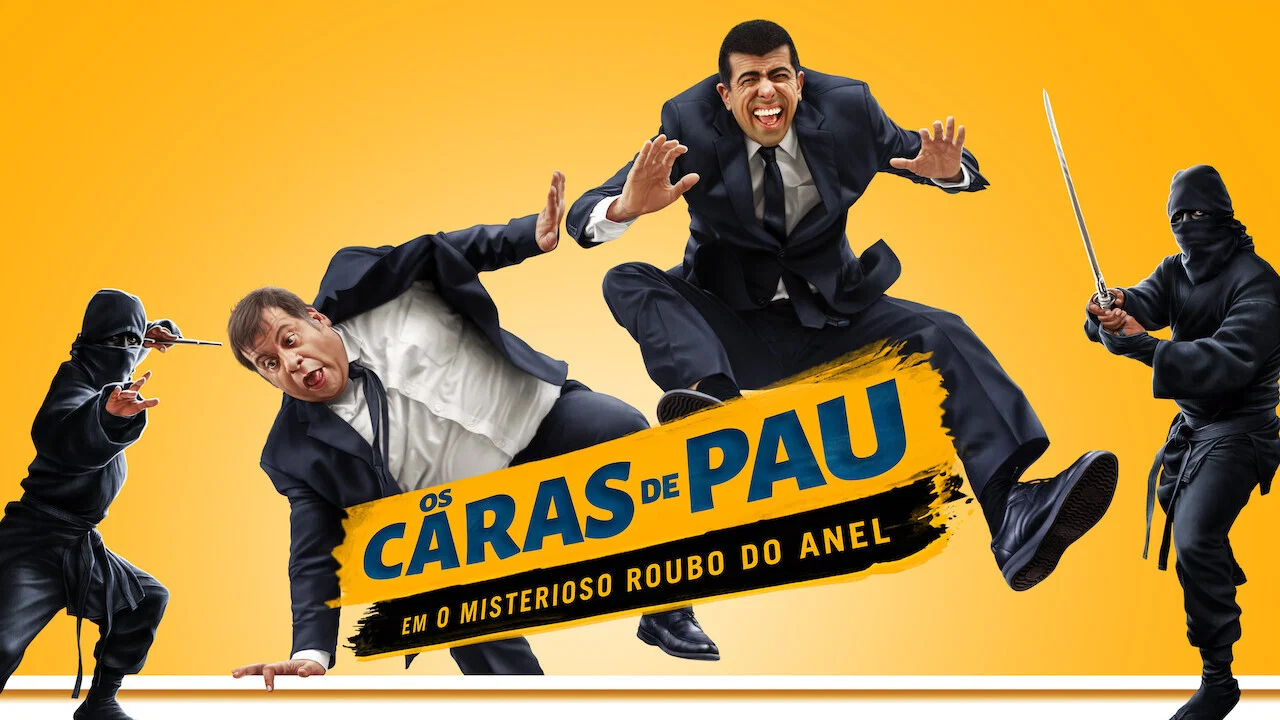 Os Caras de Pau em O Misterioso Roubo do Anel - 剧照