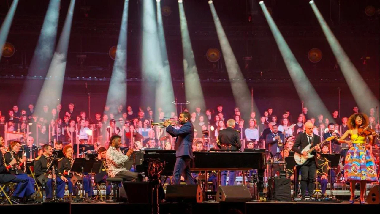 Ibrahim Maalouf &agrave; l'AccorHotels Arena - 剧照