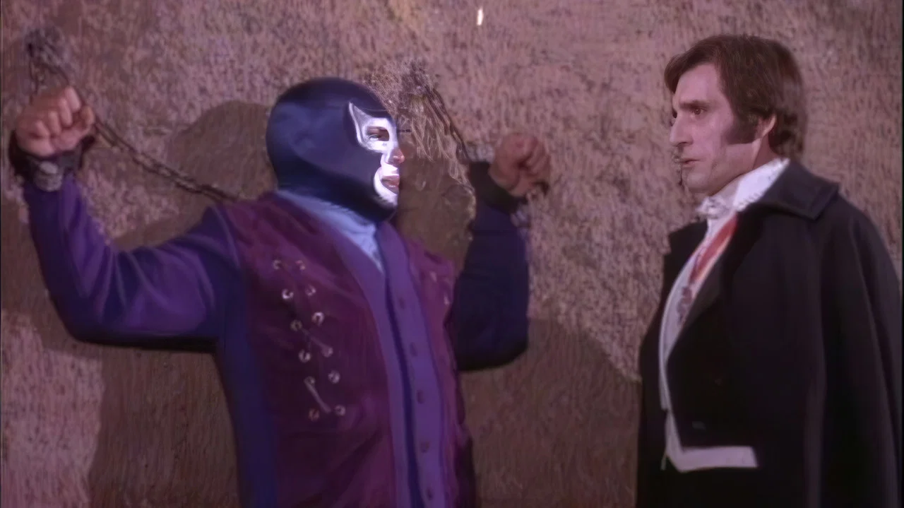 Santo y Blue Demon vs Dracula y el Hombre Lobo - 剧照