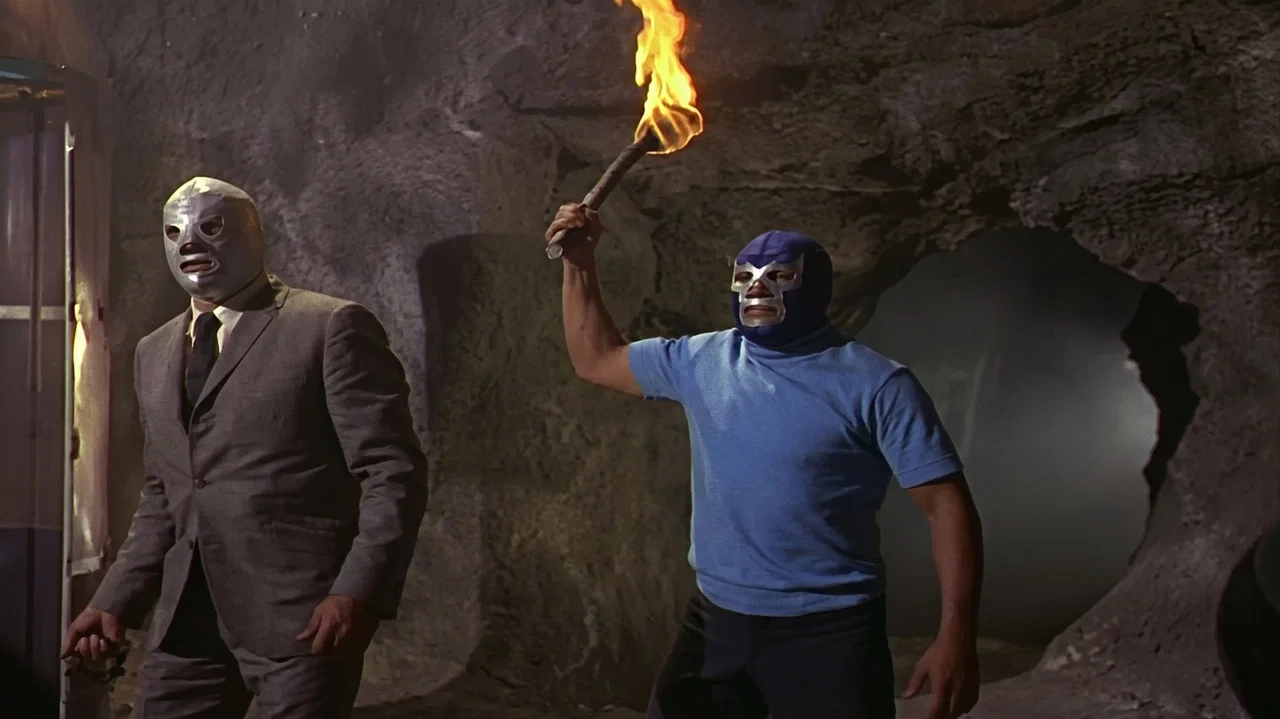 Santo el enmascarado de plata y Blue Demon contra los monstruos - 剧照