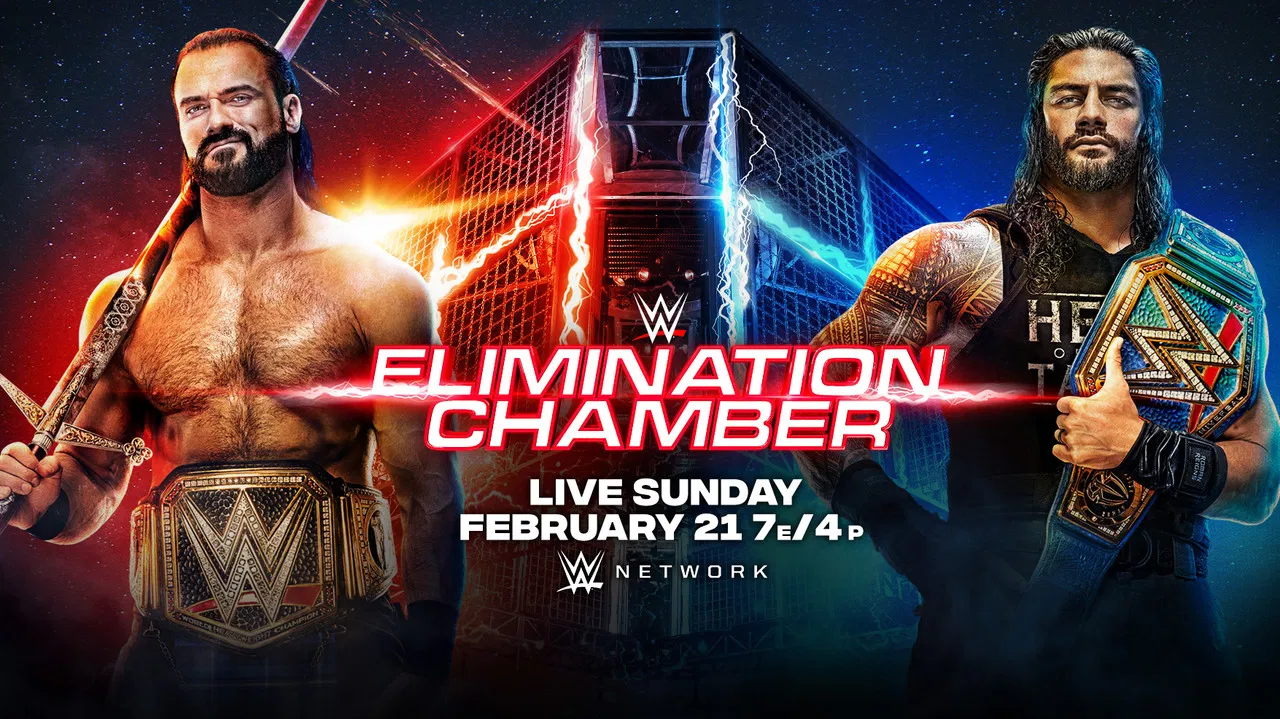 WWE 密室牢笼 2021 - 剧照