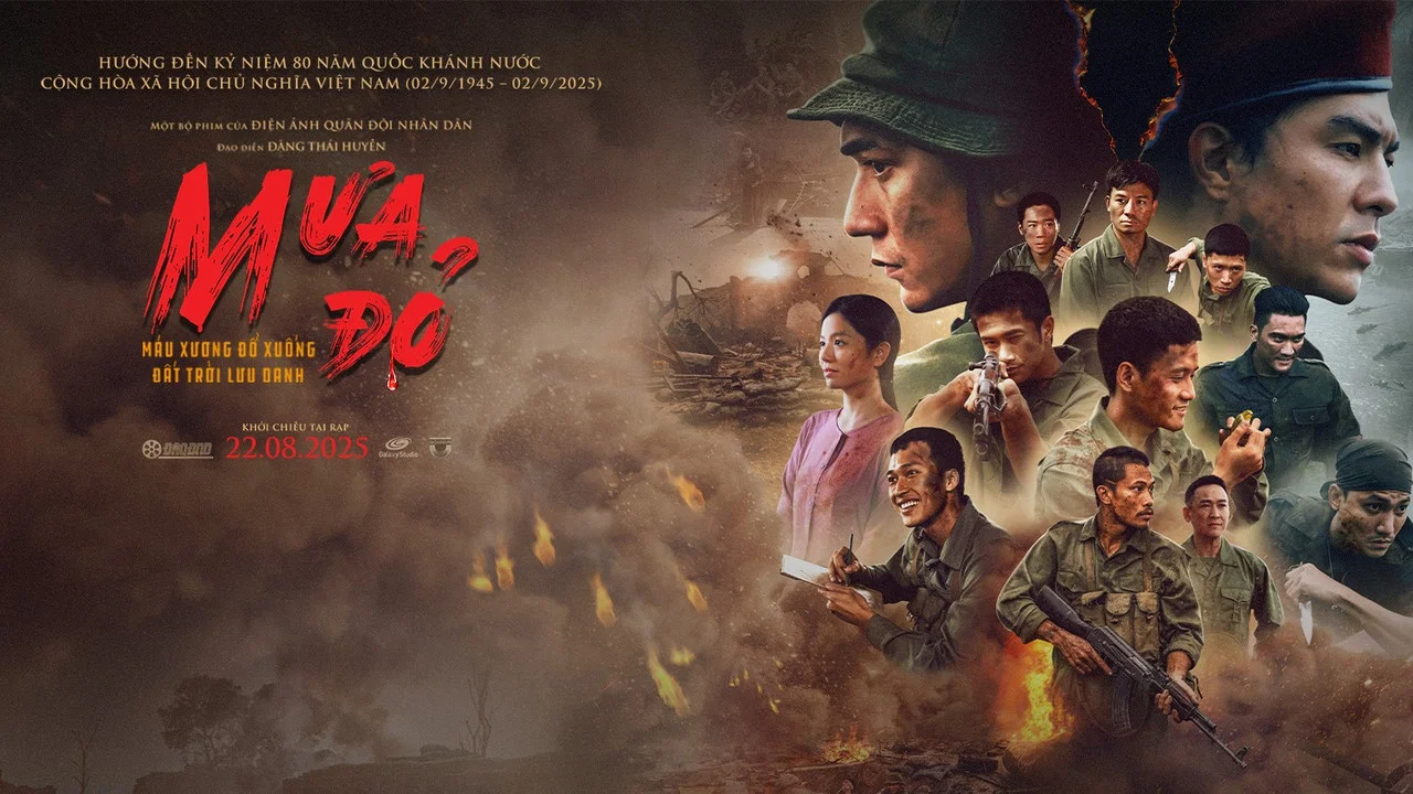 Mưa đỏ - 剧照