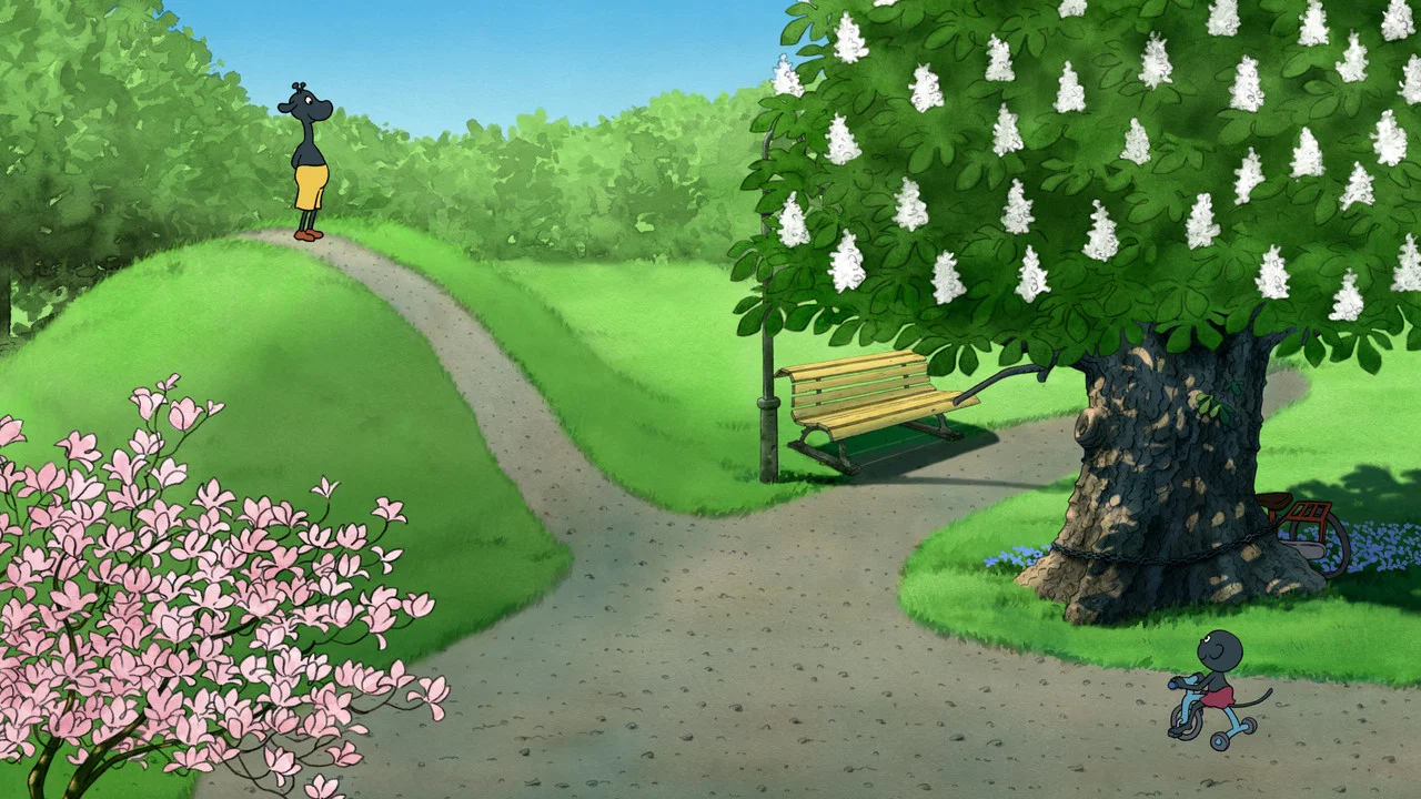 Giraffens cykel - 剧照